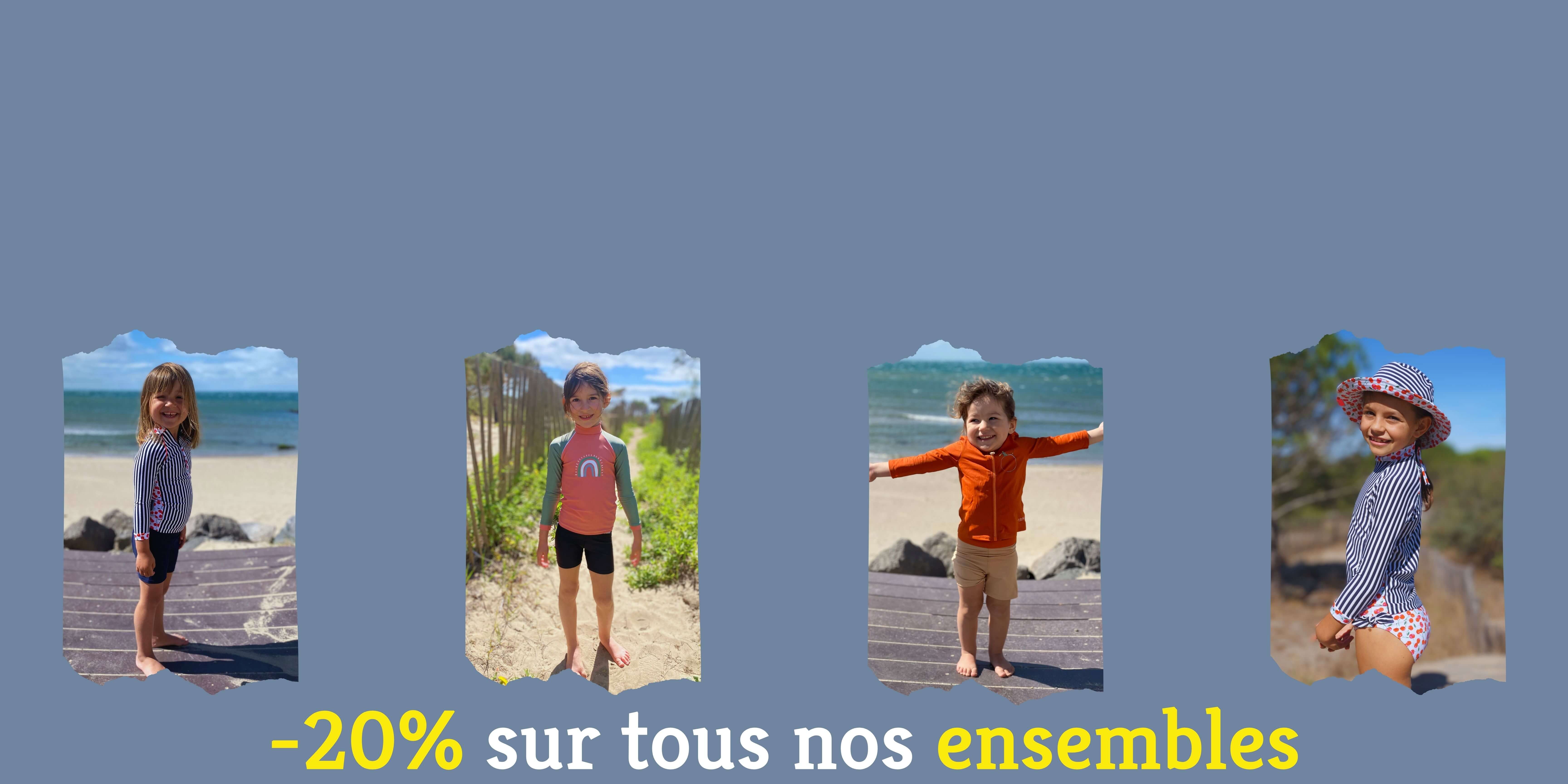 Les v&ecirc;tements anti-UV Les Petits Prot&eacute;g&eacute;s sont con&ccedil;us pour offrir la meilleure des protections solaires aux b&eacute;b&eacute;s et aux enfants. 
